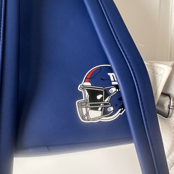 Loungefly NFL New York Giants Sequin Mini Backpack Blue main image 4